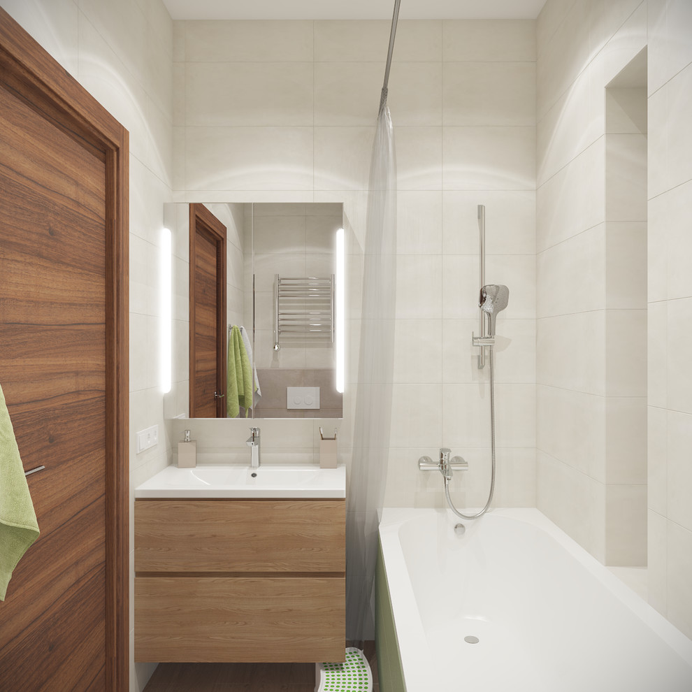 Скандинавский Минимализм. Детский санузел