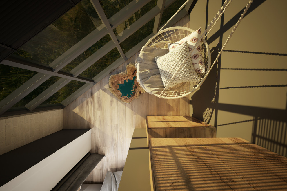 Квартира в стиле "лёгкий лофт". 70 кв.м.