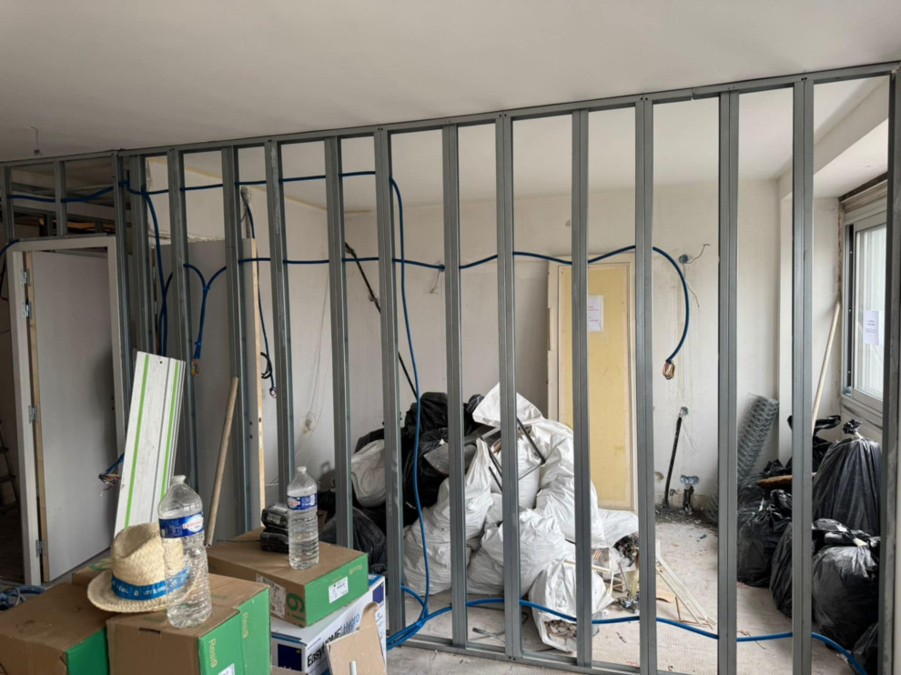 Division d'un grand appartement en 2 appartements distincts
