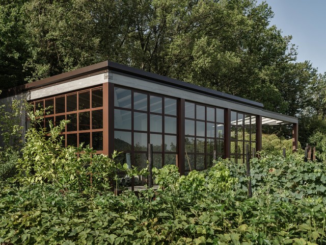esterni landhausstil-garten