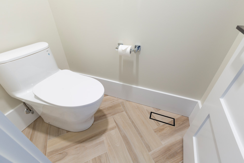 Aria Vent in Floor Tile - Water Closet - Farmhouse - Bathroom - New ...
