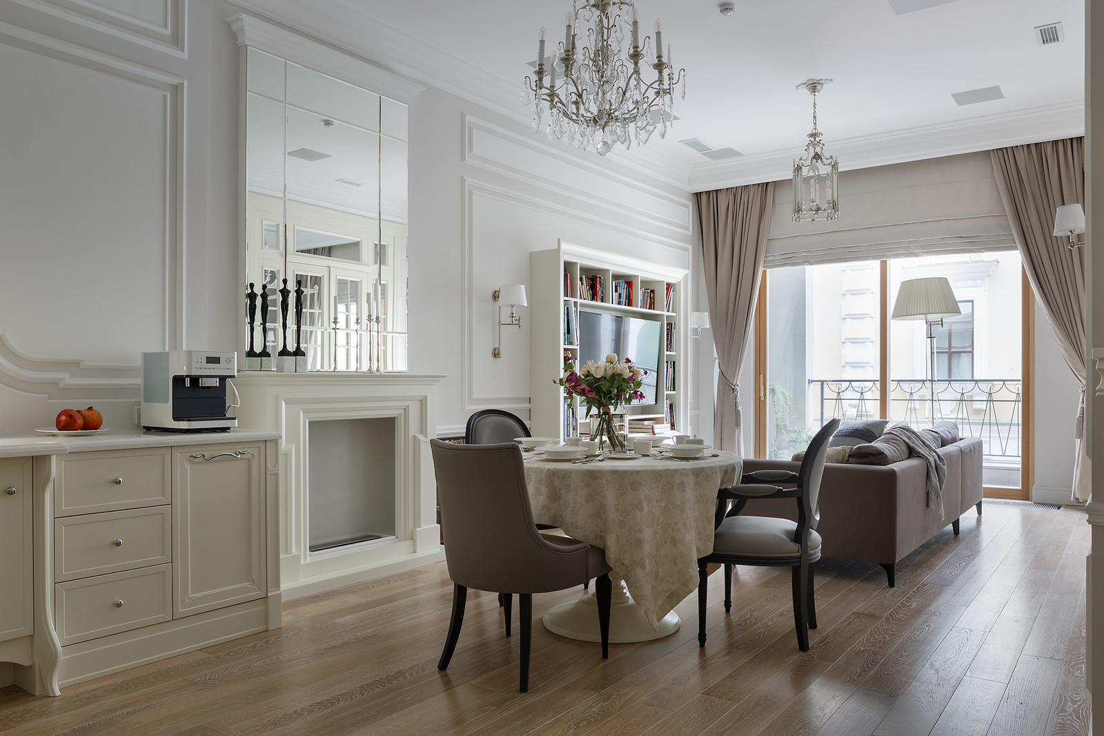 Белые апартаменты