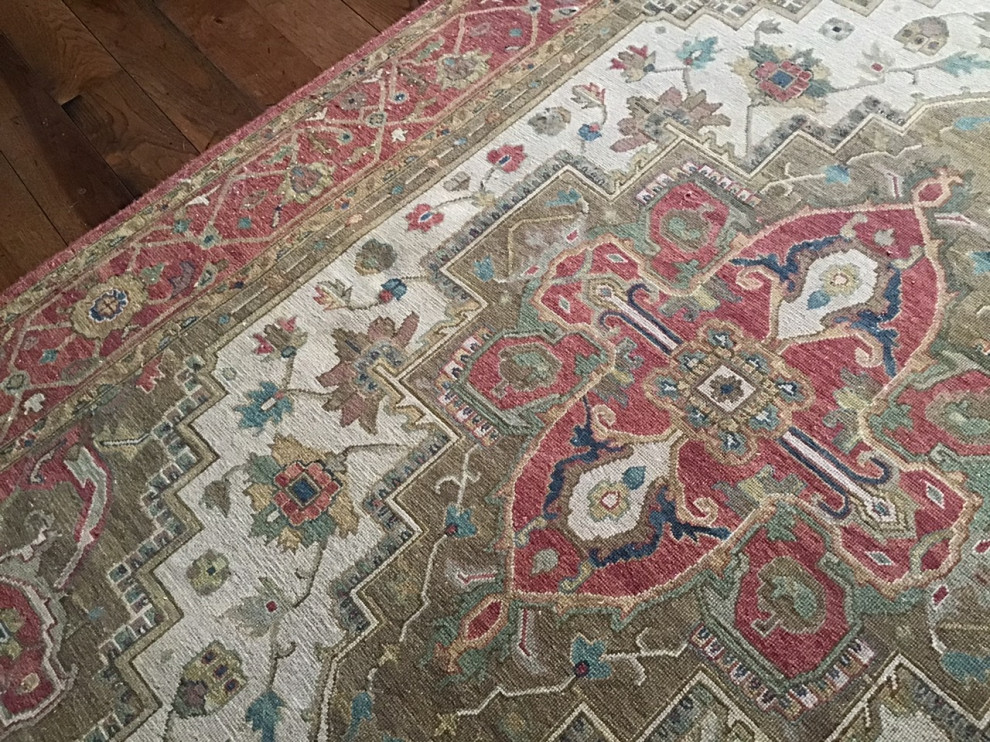 Have I had my rug upside down??