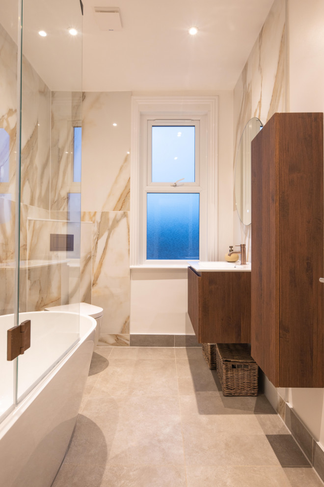 Raynes Park Modern Bathroom