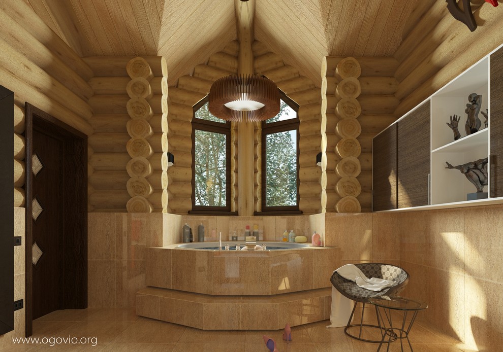 Interier house in Russia