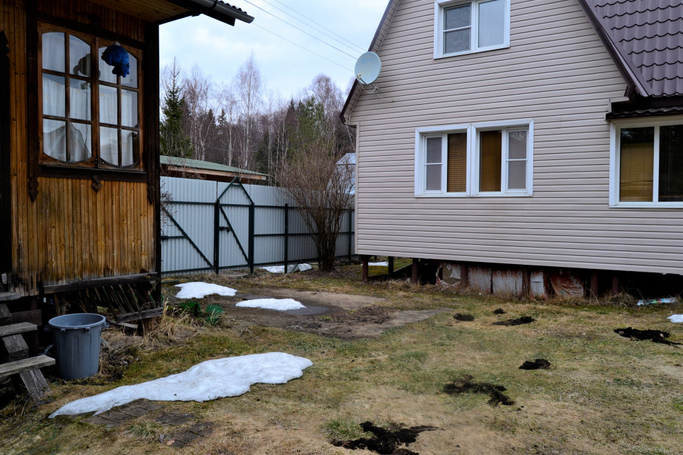 На поляне в лесу