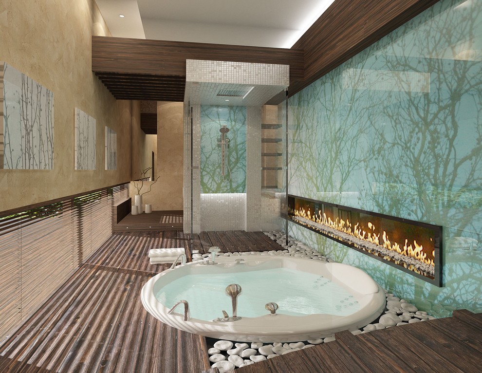 Graphic Glass Wall Panels