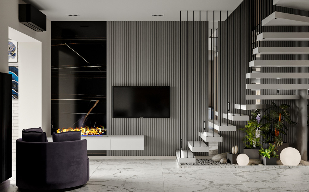 Двухуровневая квартира на Западном.