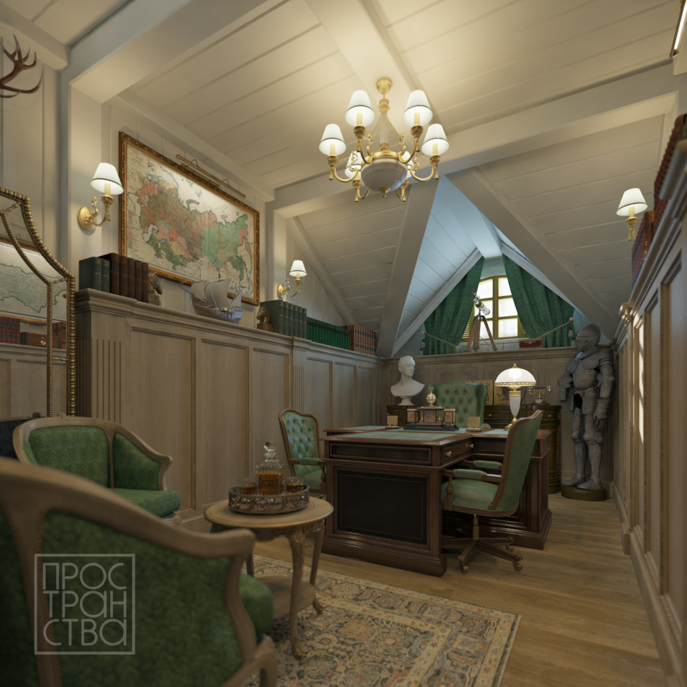 Проект реконструкции исторического особняка в Подмосковье