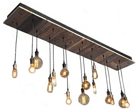 Lightworks Reclaimed Wood Rustic Light Fixture View Reclaimed Wood Rustic Light Fixture Suspended Chandeliers
