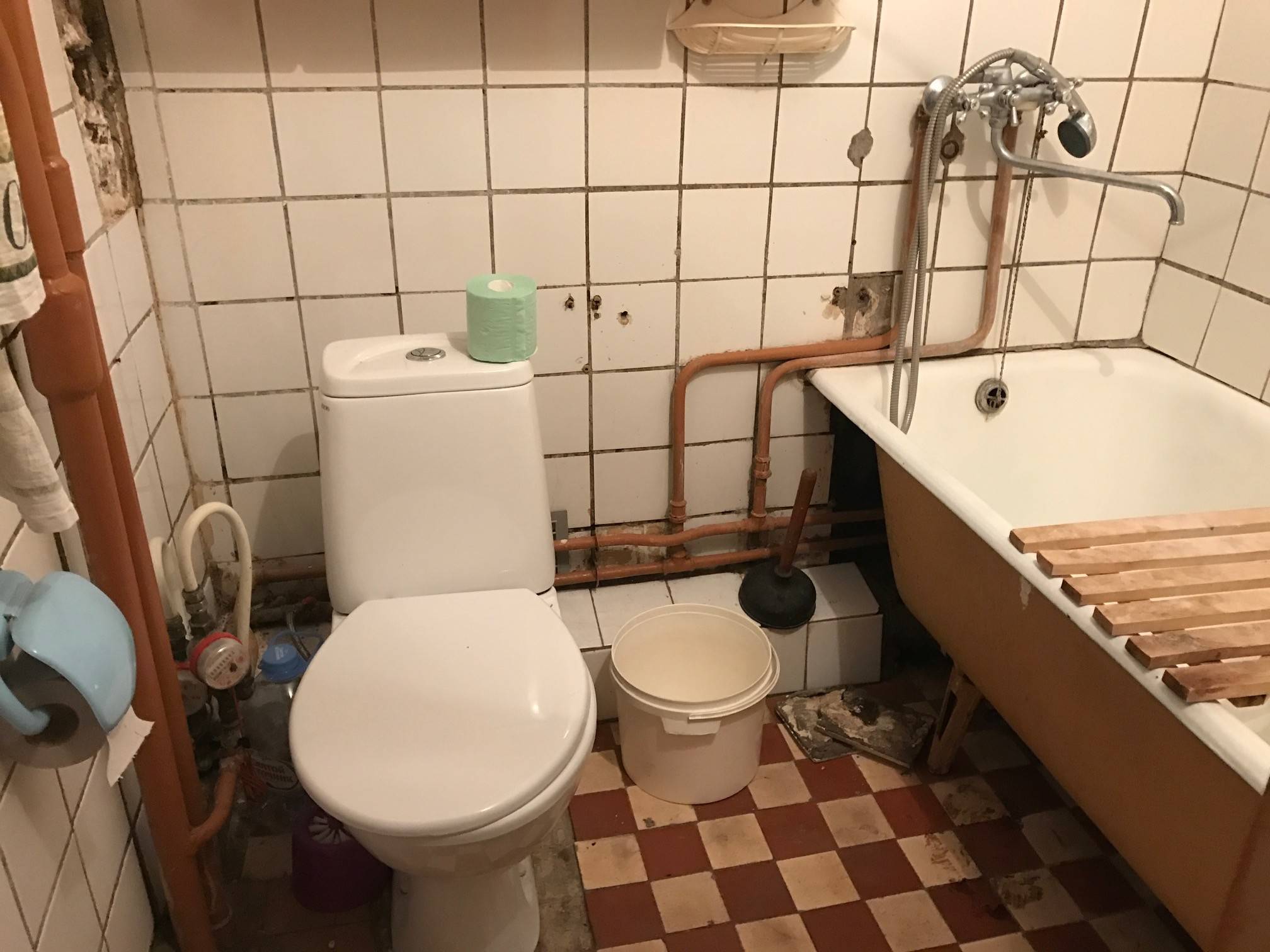 Ремонт ванной комнаты под ключ частным мастером в Москве