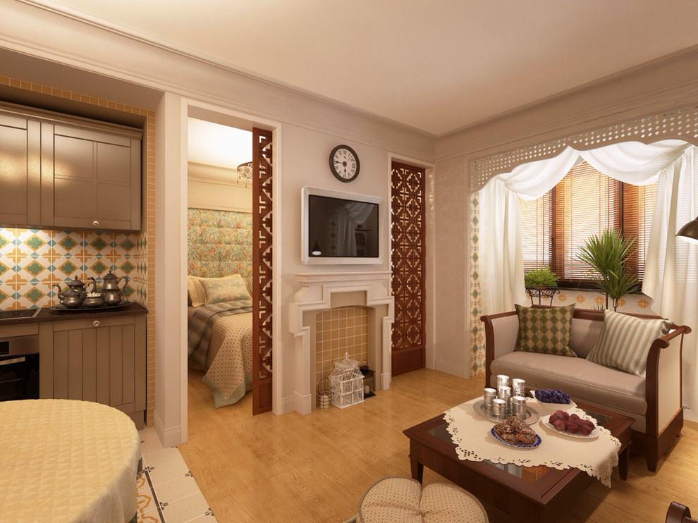 Однушка в башне Вулыха в восточном стиле