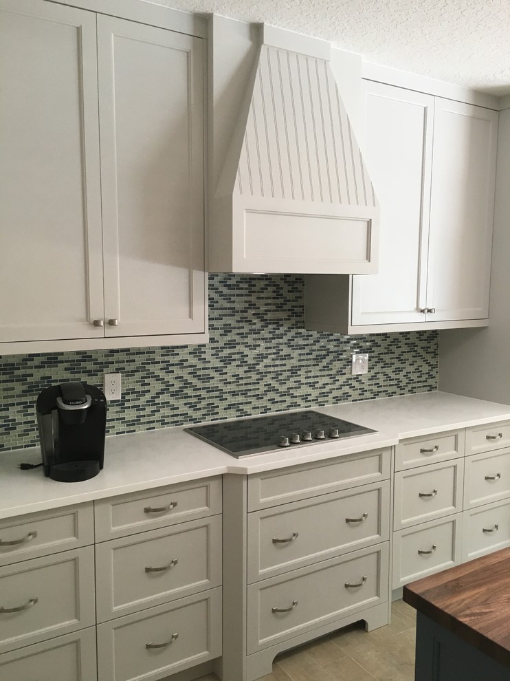 Kitchen - transitional kitchen idea in Miami