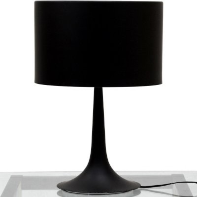 Silk Table Lamp - Black
