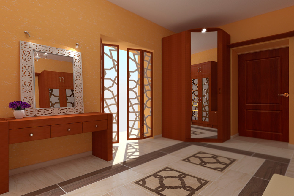 Дизайн-проект прихожей в коттедже