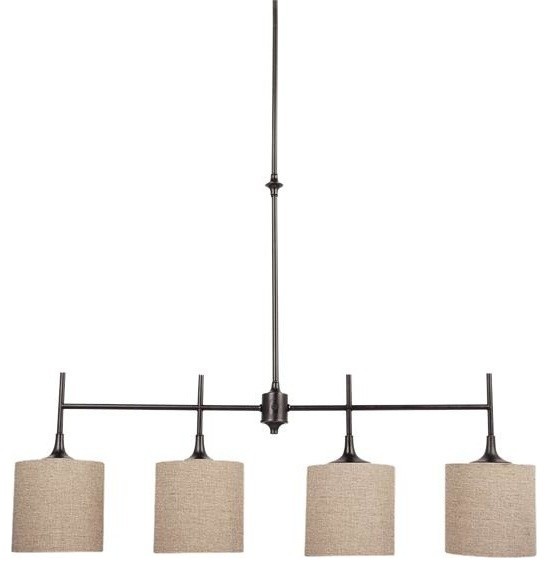 Sea Gull Lighting Stirling 4 Light Island Pendant Burnt Sienna 66952en3 710