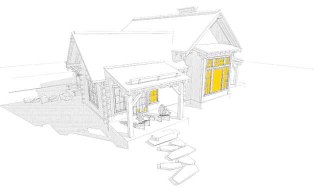 Projects in Process rustic-rendering