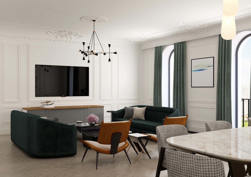 Квартира во французском стиле