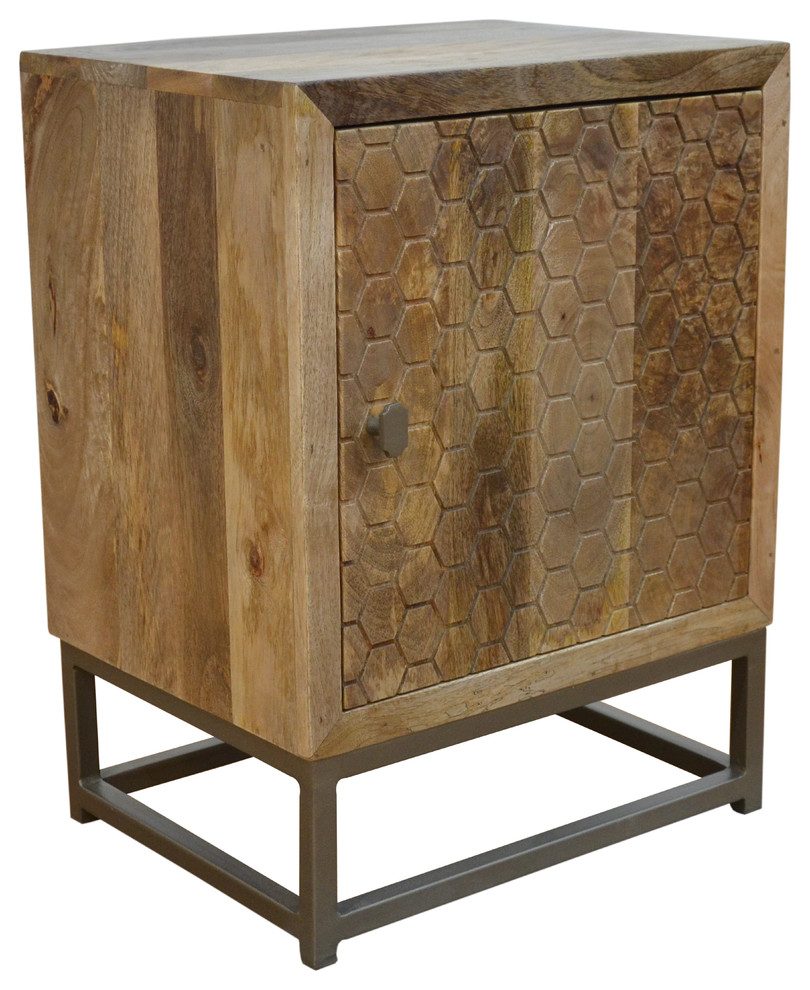 Harlow Nightstand Transitional Nightstands And Bedside Tables by