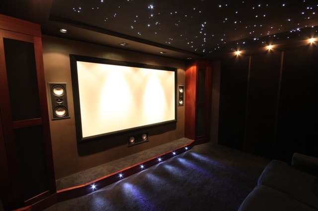 Home Cinema Room Modern Heimkino Wiltshire Von