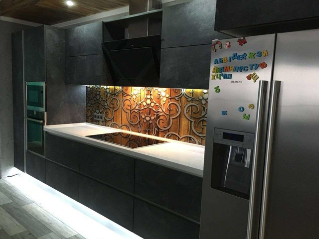 Кухня в стиле лофт industrial-kitchen