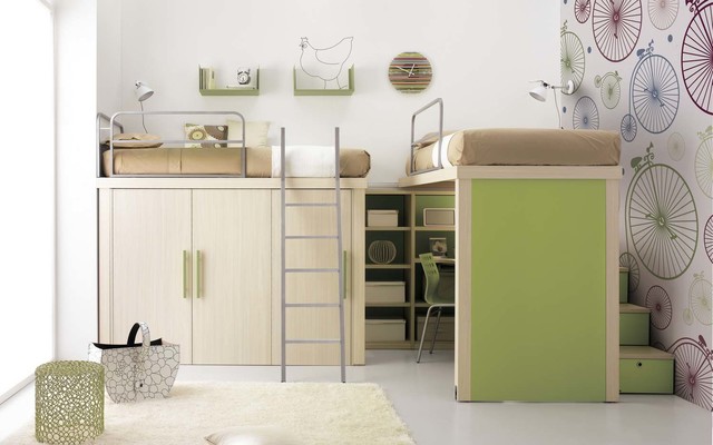 Space Saving Solutions modern-schlafzimmer