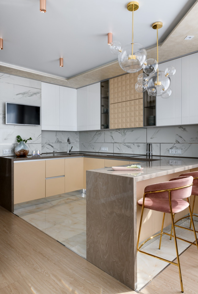 2022г. Фото квартиры 108 м2 в ЖК "Оазис"