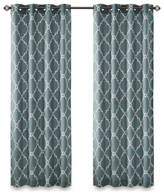 Exclusive Home London Tende Termiche Strutturate Lino Con Occhielli - 2 Pannelli 137x274 Cm, Tortora - 4