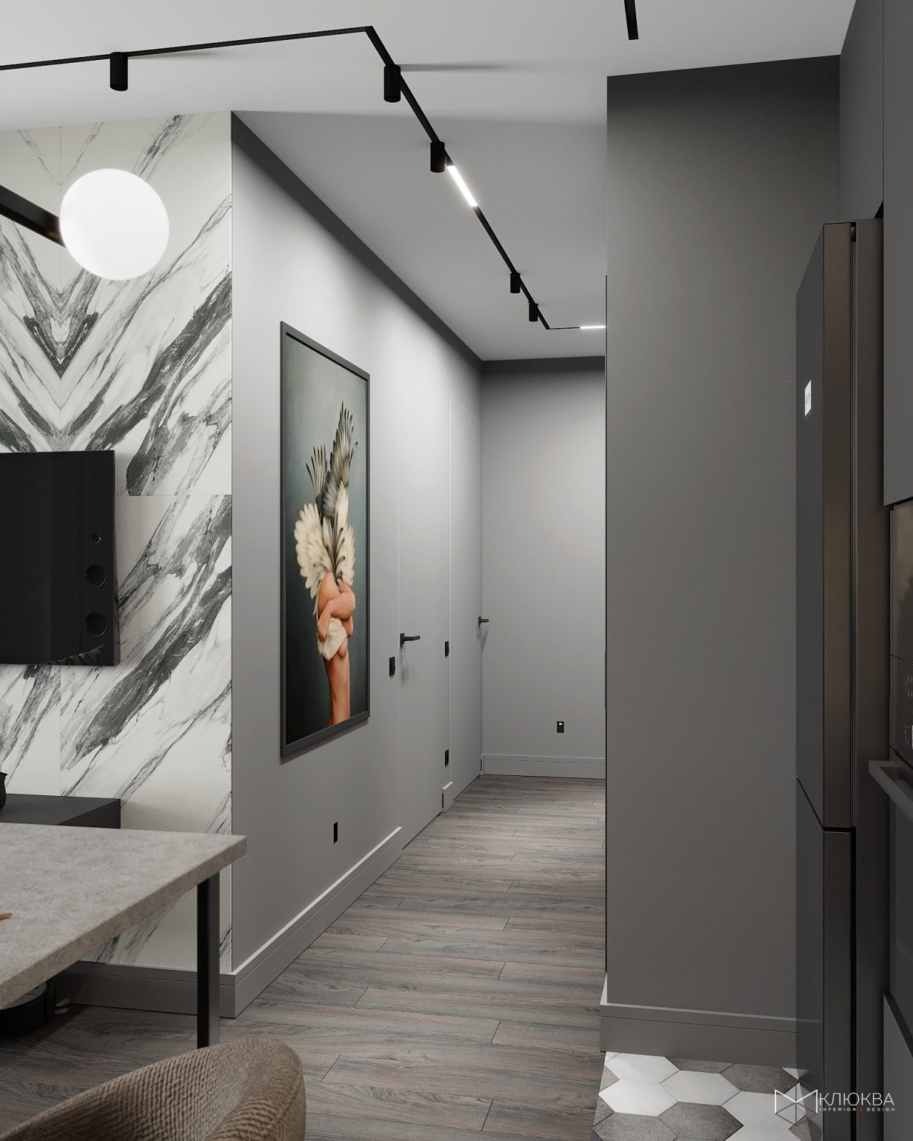 Проект квартиры ЖК "Оранж Парк", г. Москва