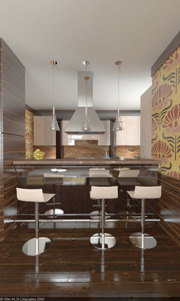 Проект квартиры в стиле АртНуво