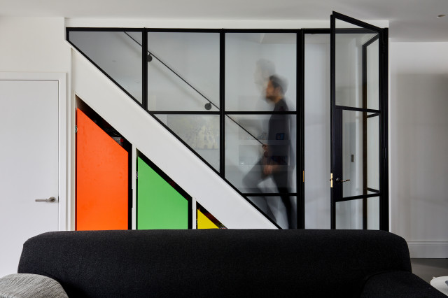 Greenwich South Street, Greenwich contemporary-staircase