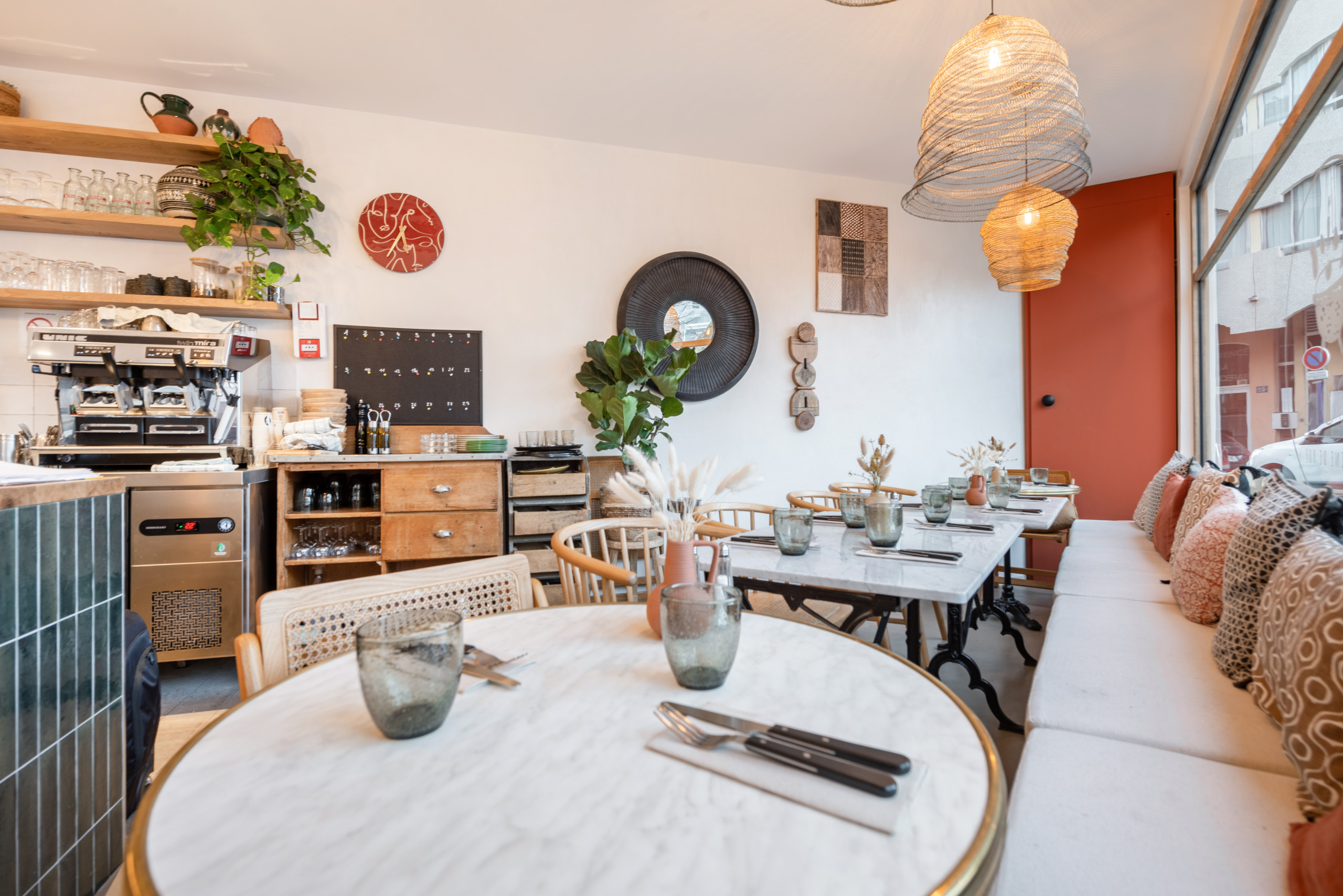 Sainte-Maxime - Restaurant Roots | Agencement en sur-mesure
