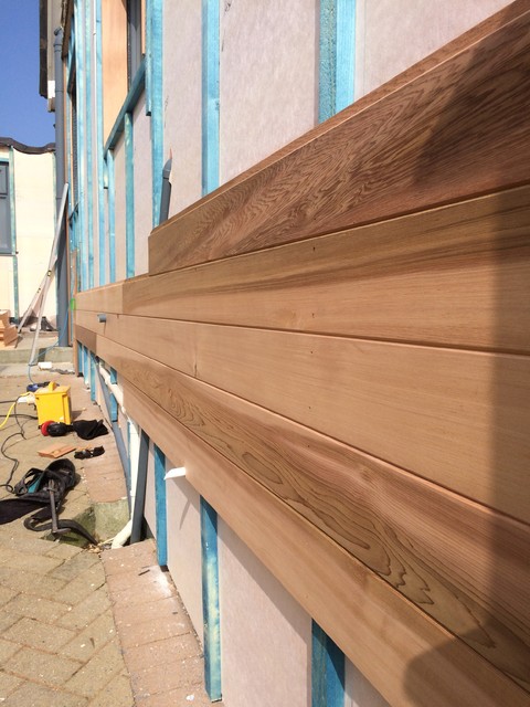 BWF Cedar Extension & Cladding contemporary-house-exterior