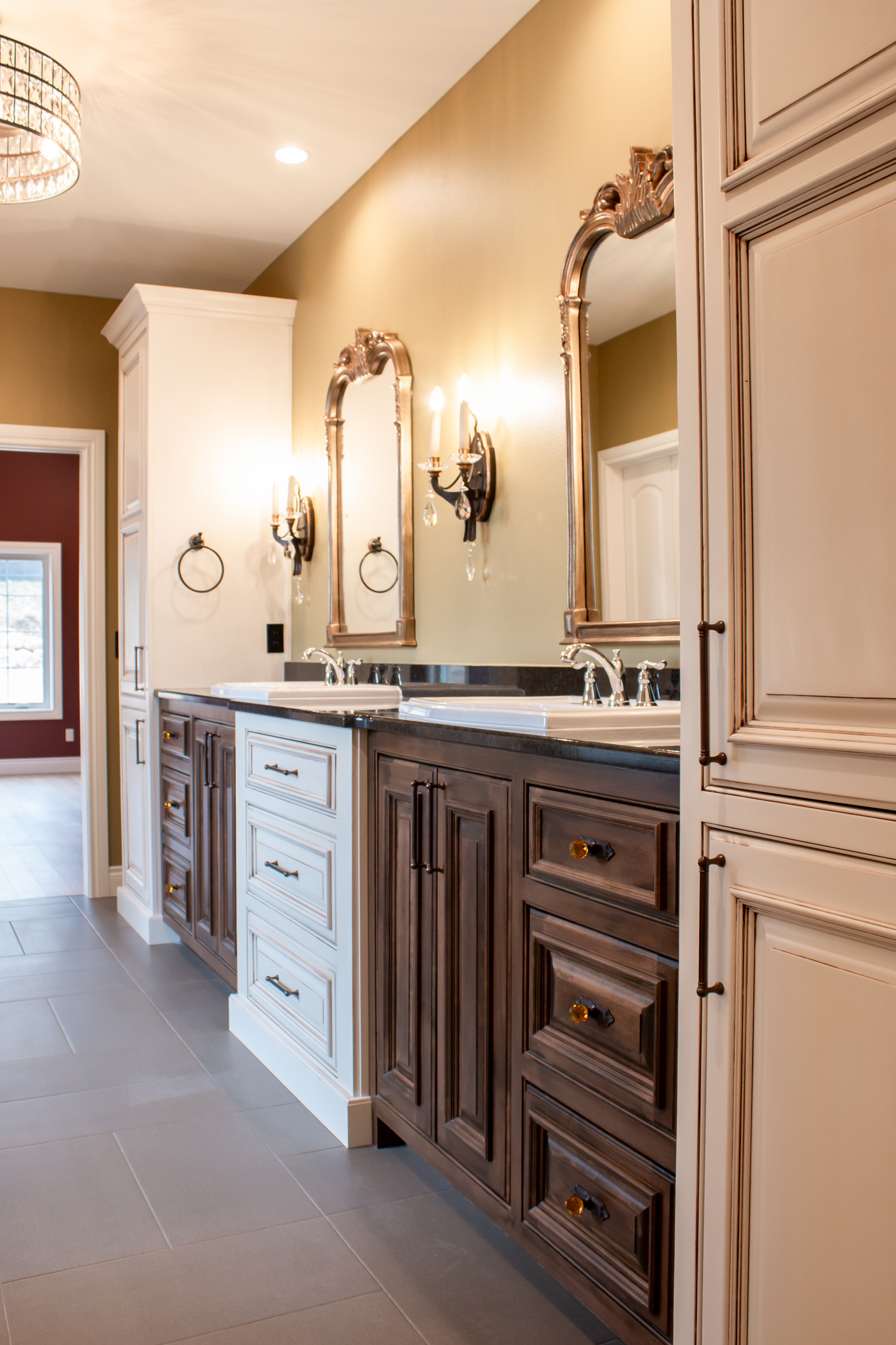 Slocum Custom Home - Master & Powder Bath