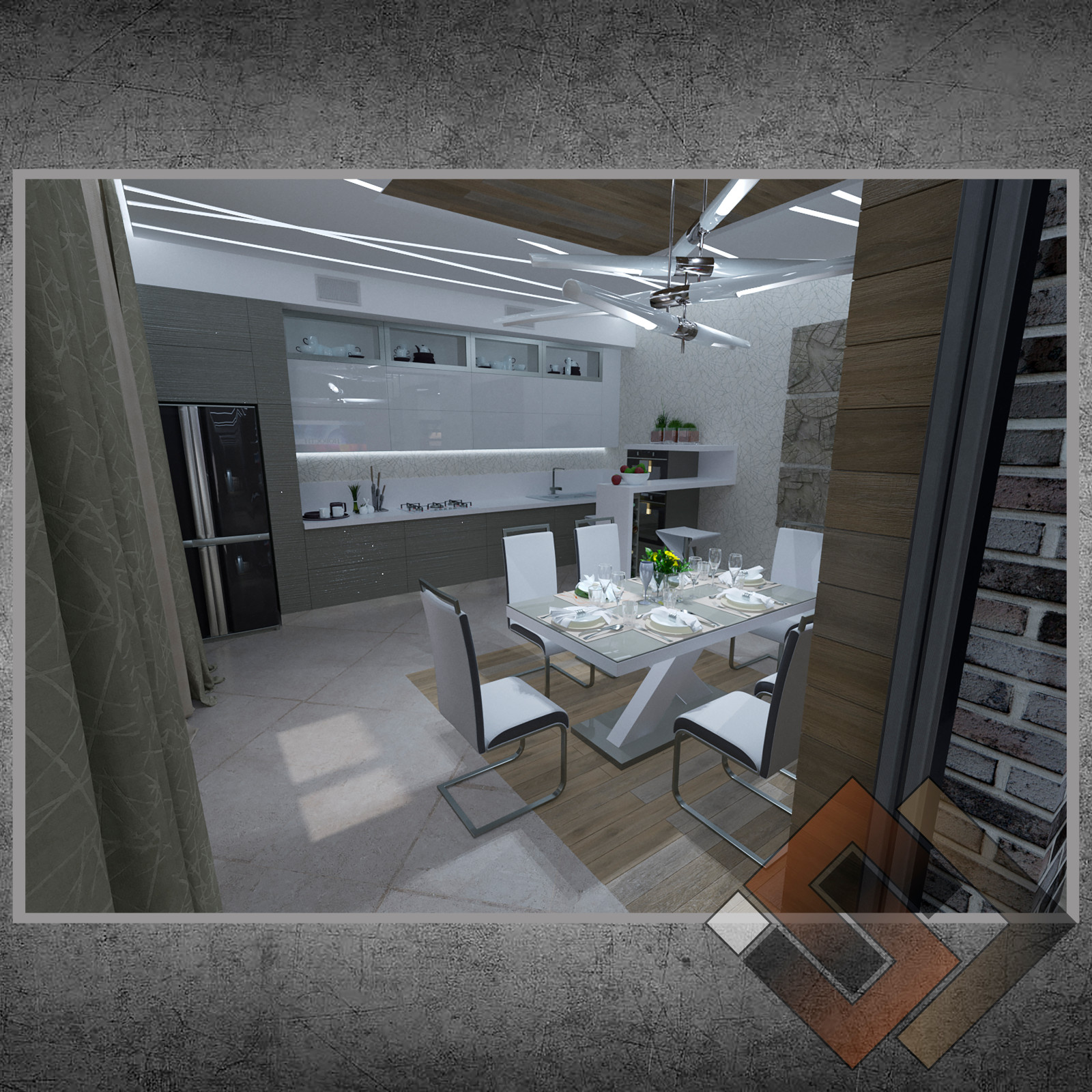 Частный дом в лаконичной концепции