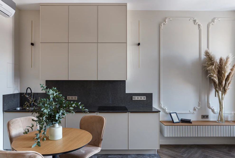 Современная классика для апартаментов в ЖК "Серебряный фонтан"