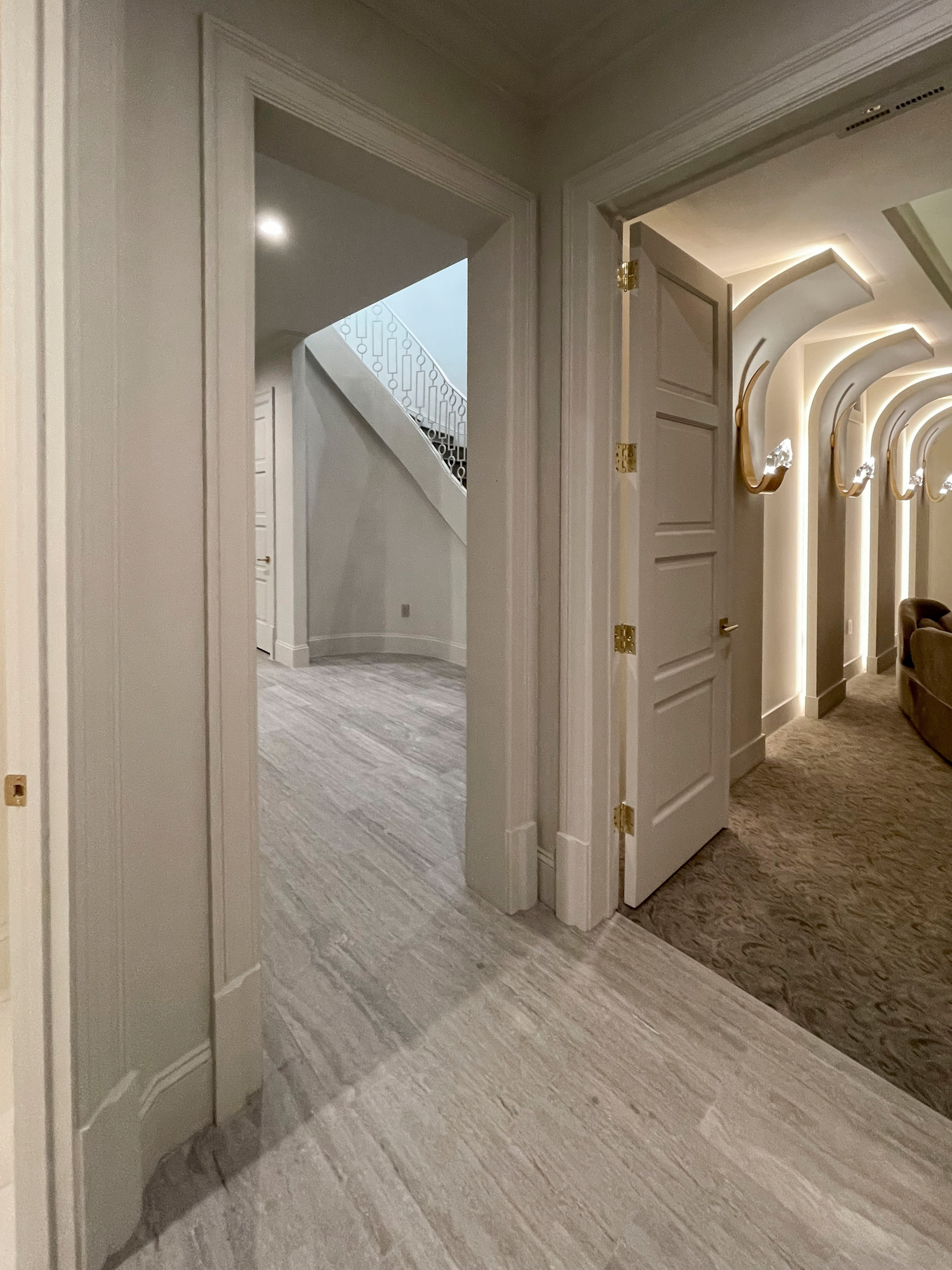 104_Curved Staircases in 18th Century French Inspired Mansion, Mclean VA 22101