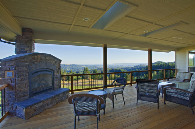 NW homes trendy-veranda
