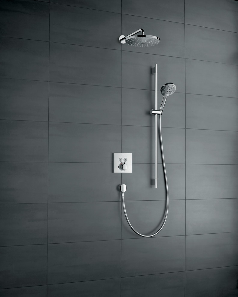 Hansgrohe ShowerSelect Square Thermostatic 2-Function Trim