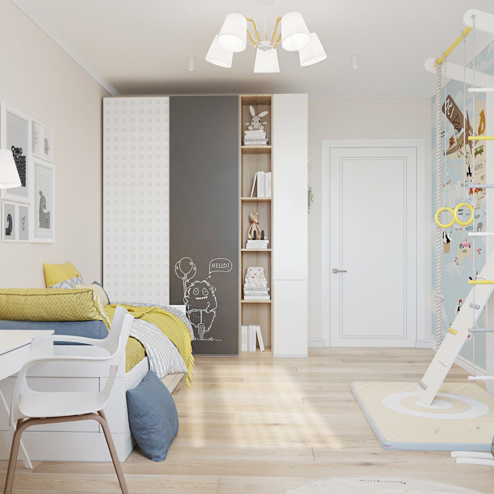 Квартира в скандинавском стиле