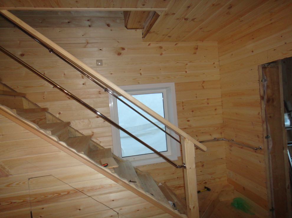 Отделка дома рядом с баней