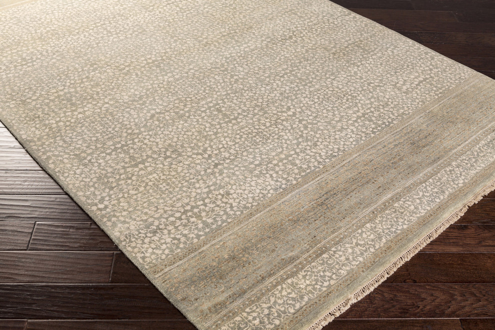 Hand Knotted Palace Wool Rug PLC-1001 - 2' x 3'