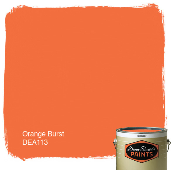 Dunn-Edwards Paints Orange Burst DEA113