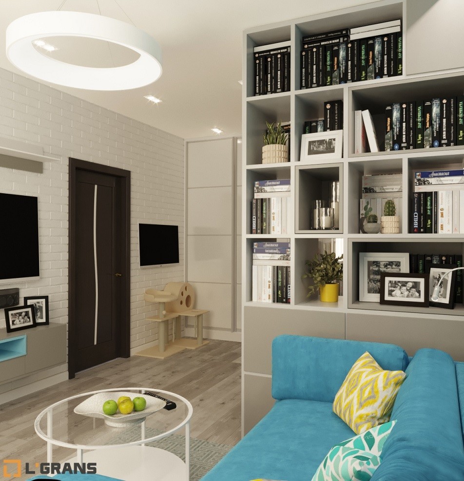 Дизайн проект интерьера комнаты по ул. Шеронова