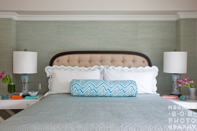 Westside Condo transitional-bedroom
