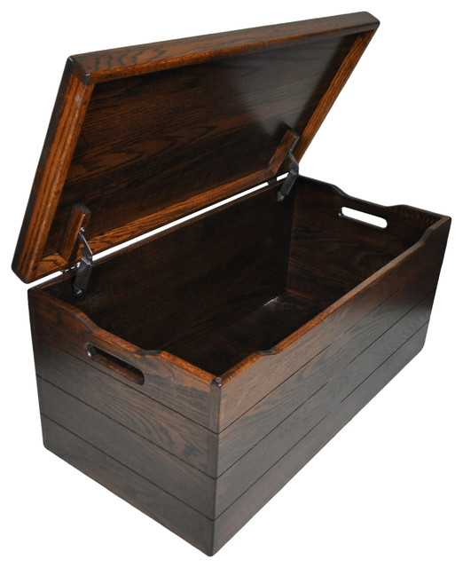 Amish Toy Chest Transitional Kids Storage Benches And Toy Boxes