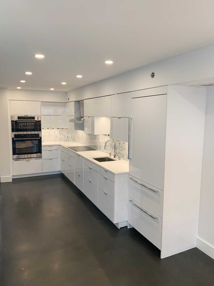 New black elegant flooring