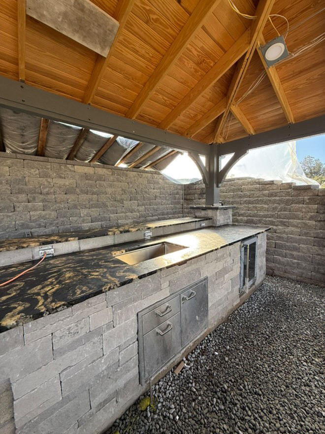 Granite 3cm Outdoor BBQ
