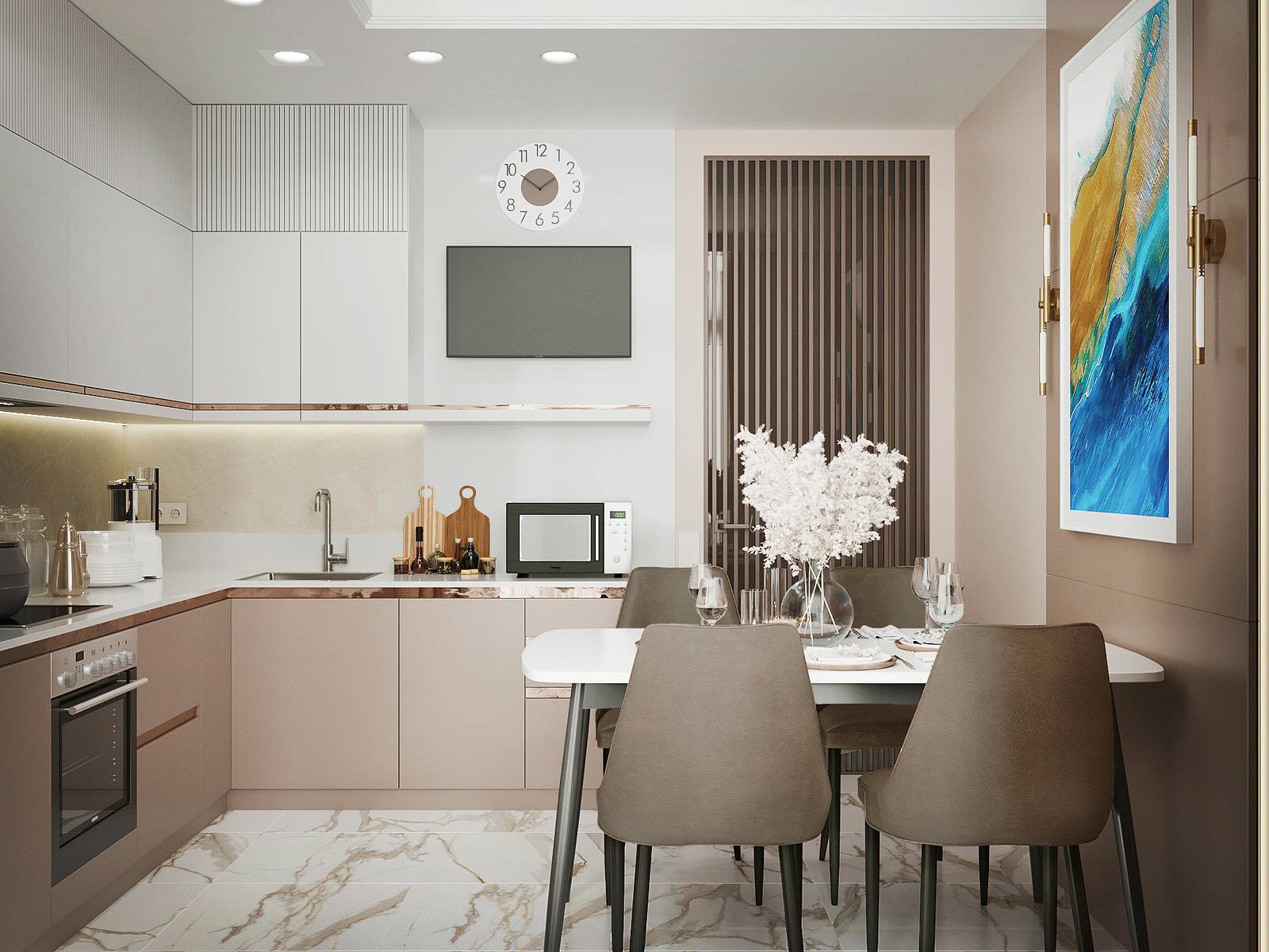 Квартира 53 кв.м. ЖК Преображение