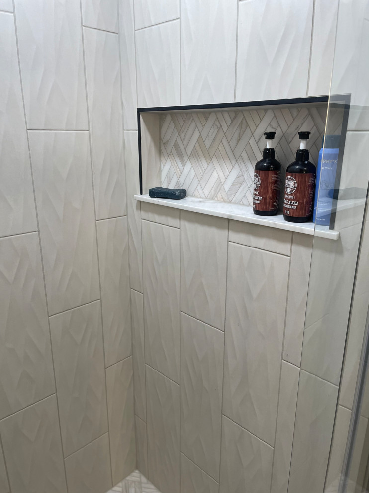 Inviting small bath
